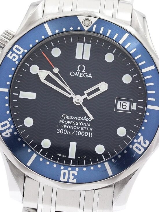 OMEGA Seamaster300 2531.80 Date Navy Dial Automatic Men\'s Watch_955020 main image 5